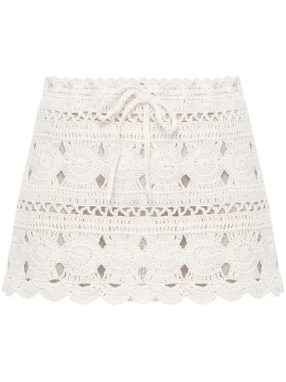 Knitted Mini Skirt