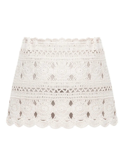 Knitted Mini Skirt