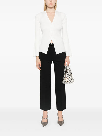 Bow-Detailing Trousers