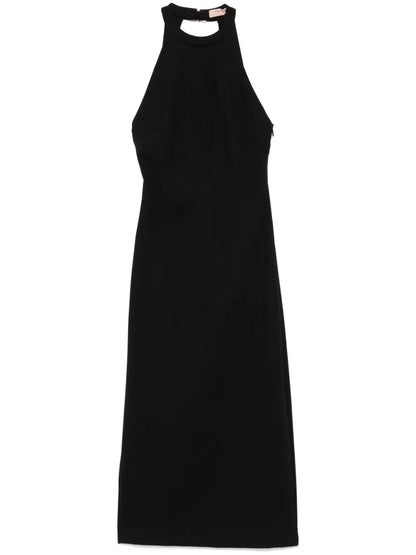 Halterneck Midi Dress