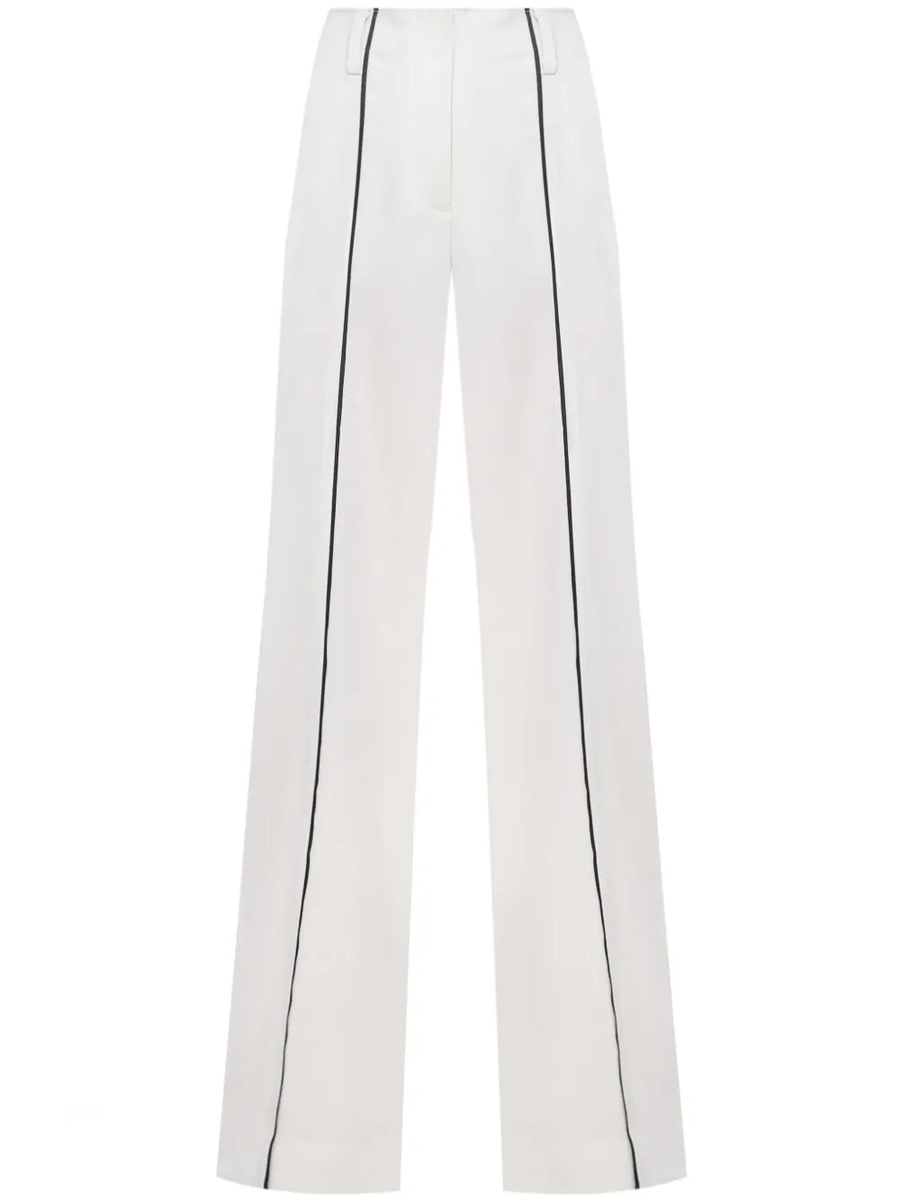 Contrast-Piping Trousers