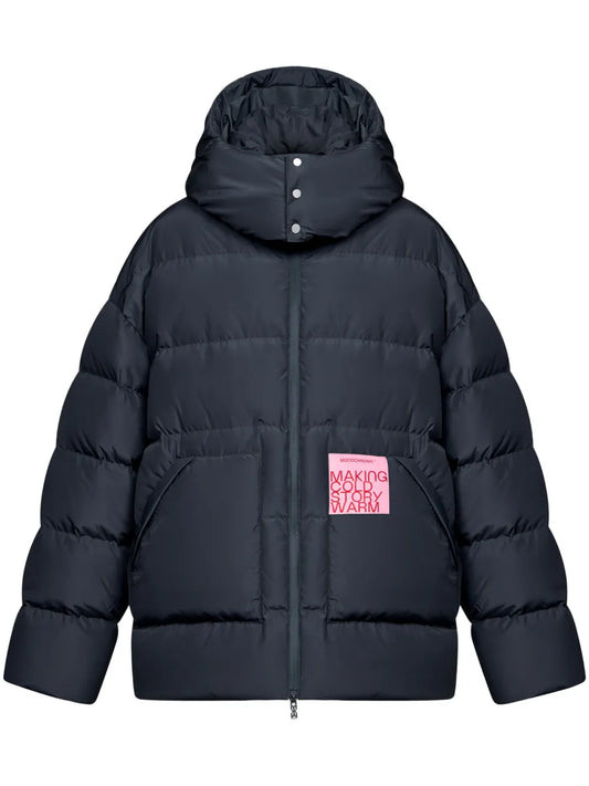Logo-Patch Down Jacket