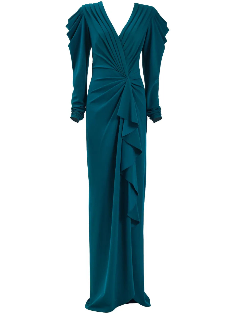 Finch Waterfall Draped Gown