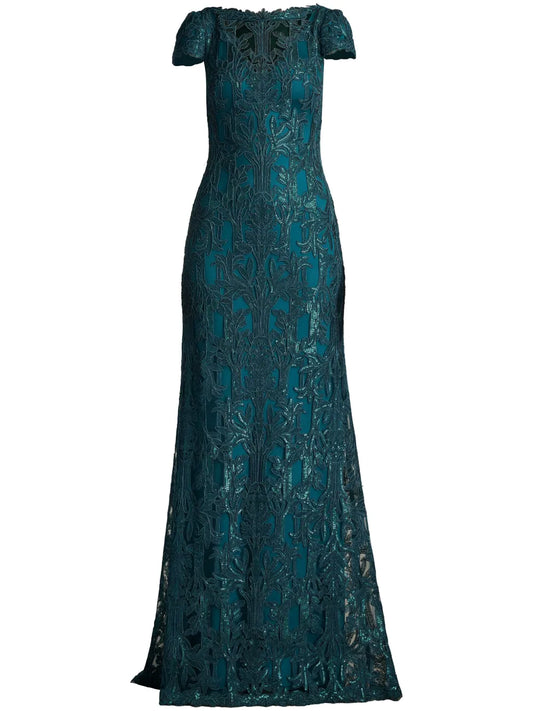 Garwood Sequin Embroidered Gown
