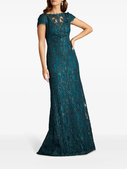 Garwood Sequin Embroidered Gown
