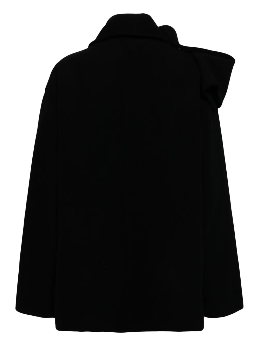 Scarf Collar Coat