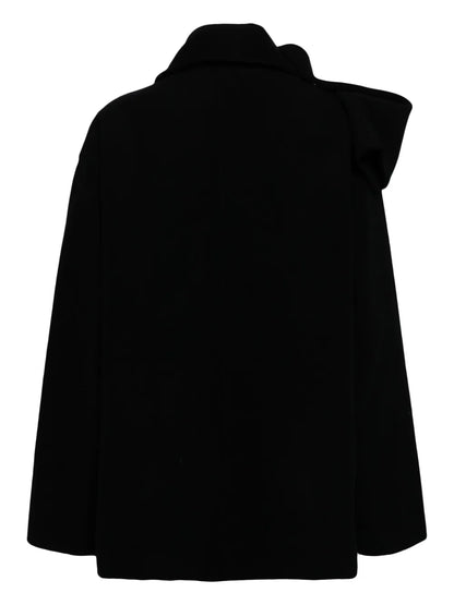Scarf Collar Coat