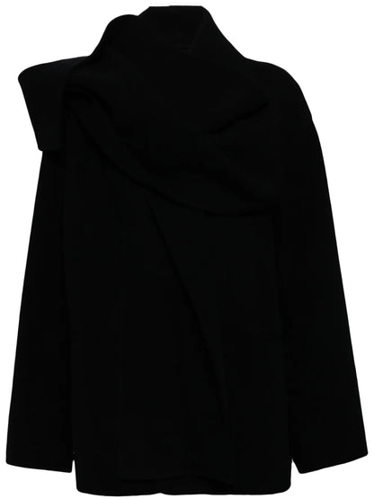 Scarf Collar Coat