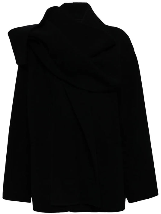 Scarf Collar Coat