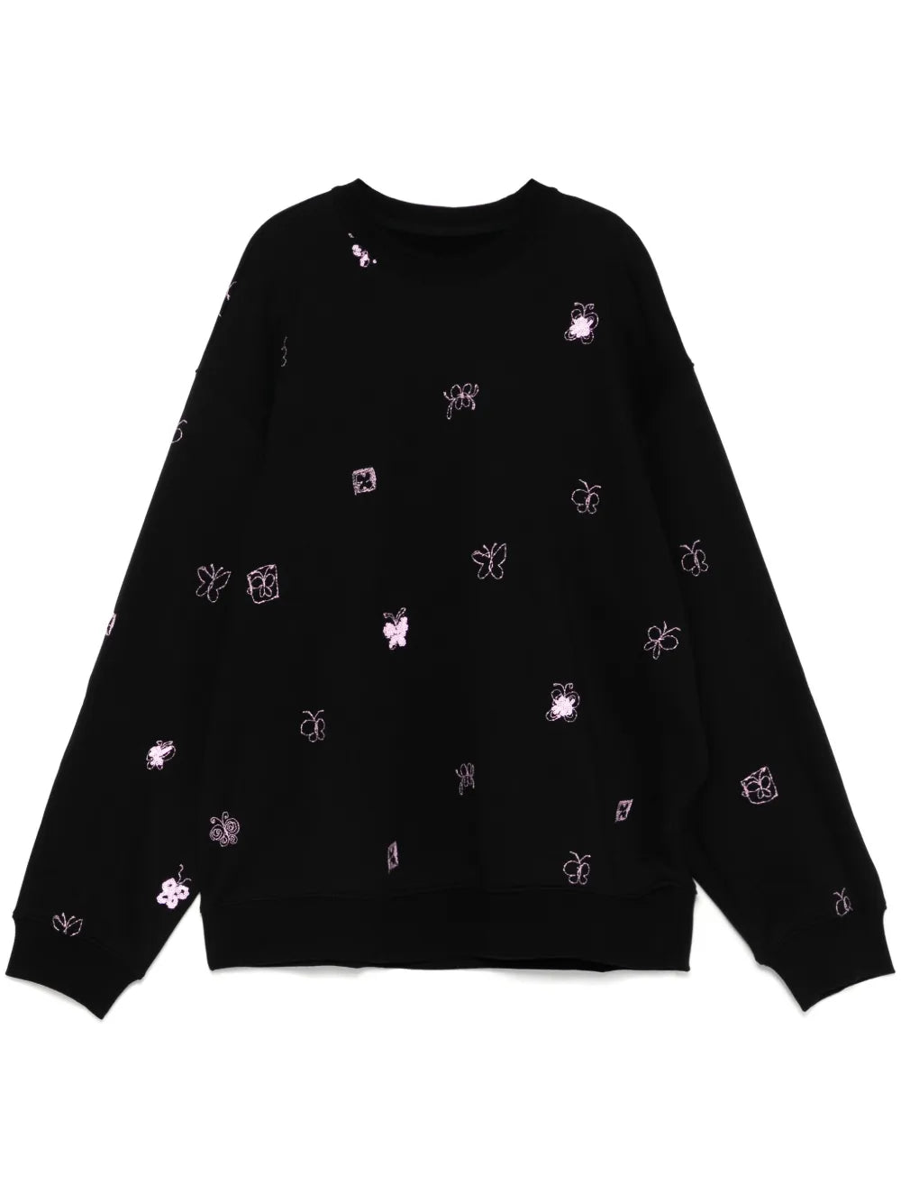 Butterfly Pattern Sweatshirt