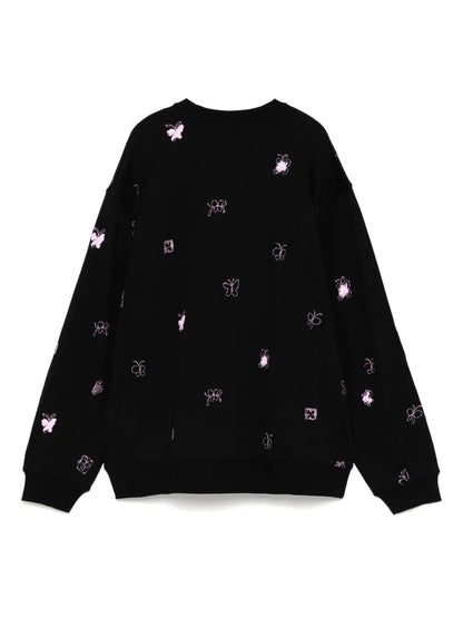 Butterfly Pattern Sweatshirt