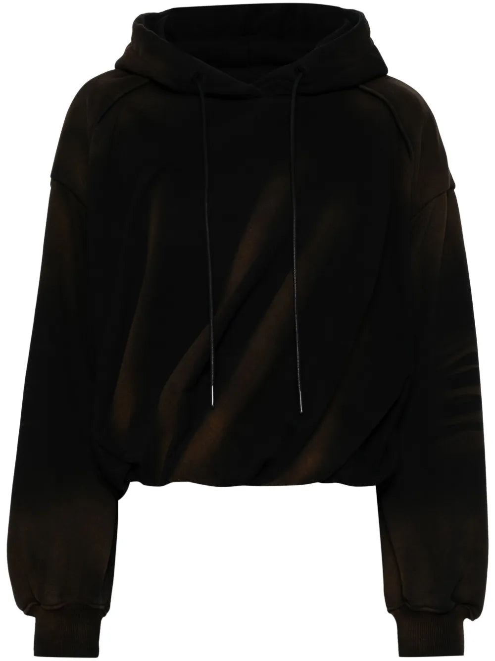 Waist Shirring Hoodie