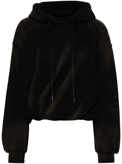 Waist Shirring Hoodie