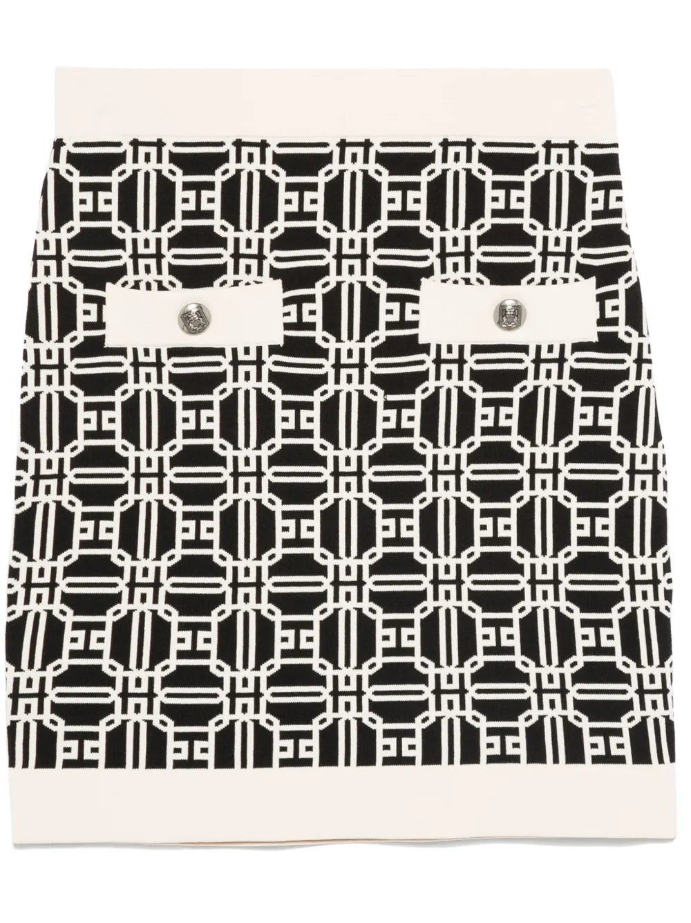 Logo-Jacquard Mini Skirt