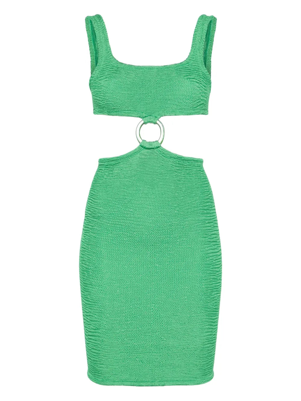 Shirred Midi Dress