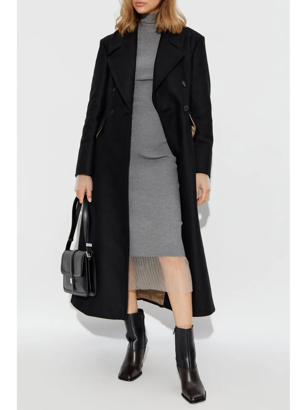 Double-Breasted Coat