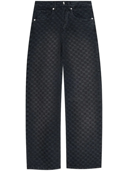 Jacquard Monogram Jeans