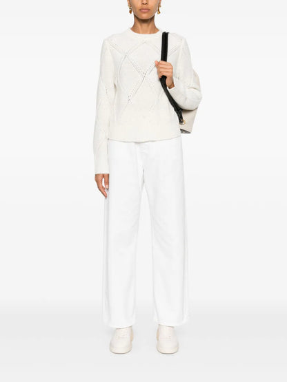 Sequin-Embellished Sweater