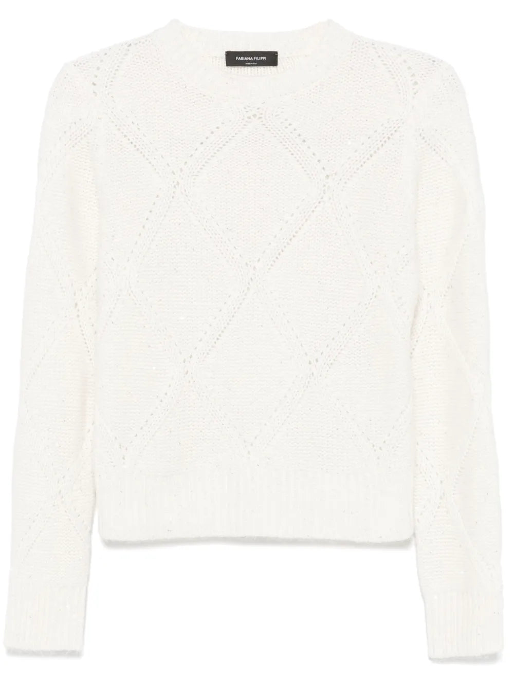 Sequin-Embellished Sweater