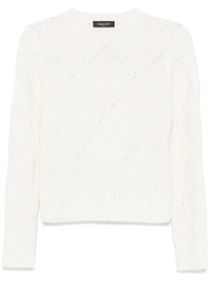 Sequin-Embellished Sweater