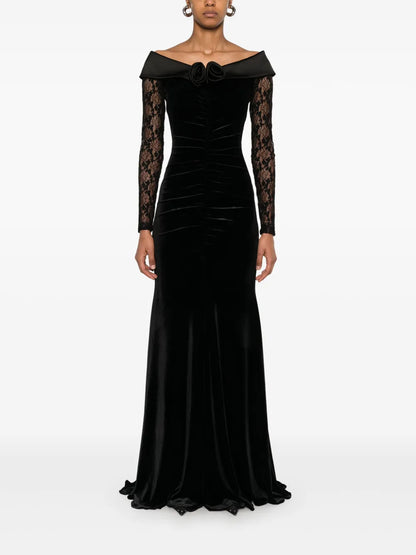 Velvet Maxi Dress