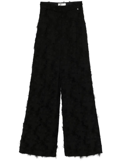 Patterned-Jacquard Trousers