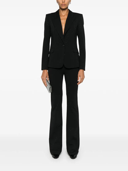 Crystal-Embellished Blazer