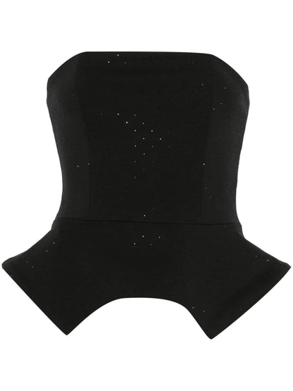 Crystal-Embellished Top