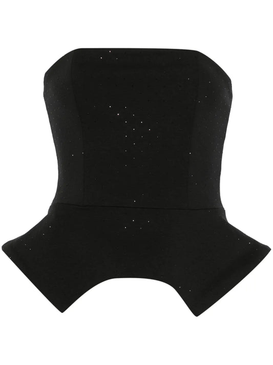 Crystal-Embellished Top