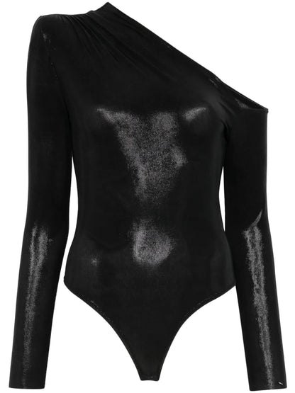 Lamé-Effect Bodysuit