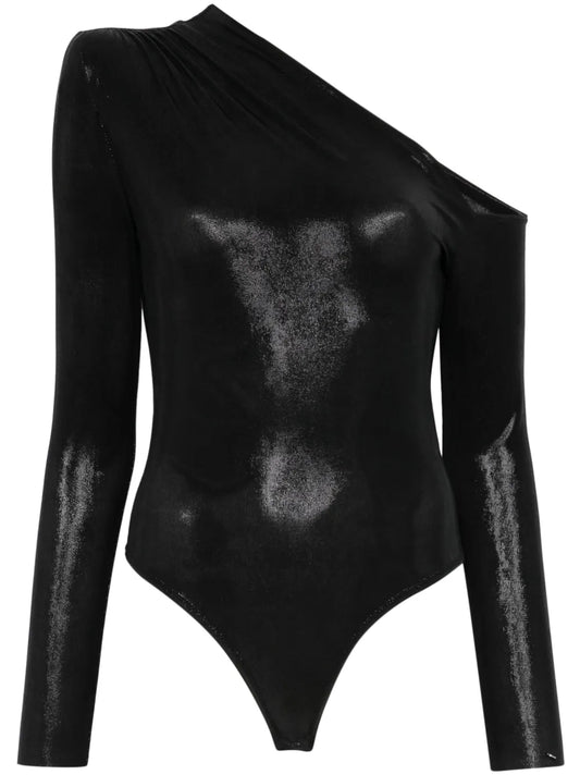 Lamé-Effect Bodysuit