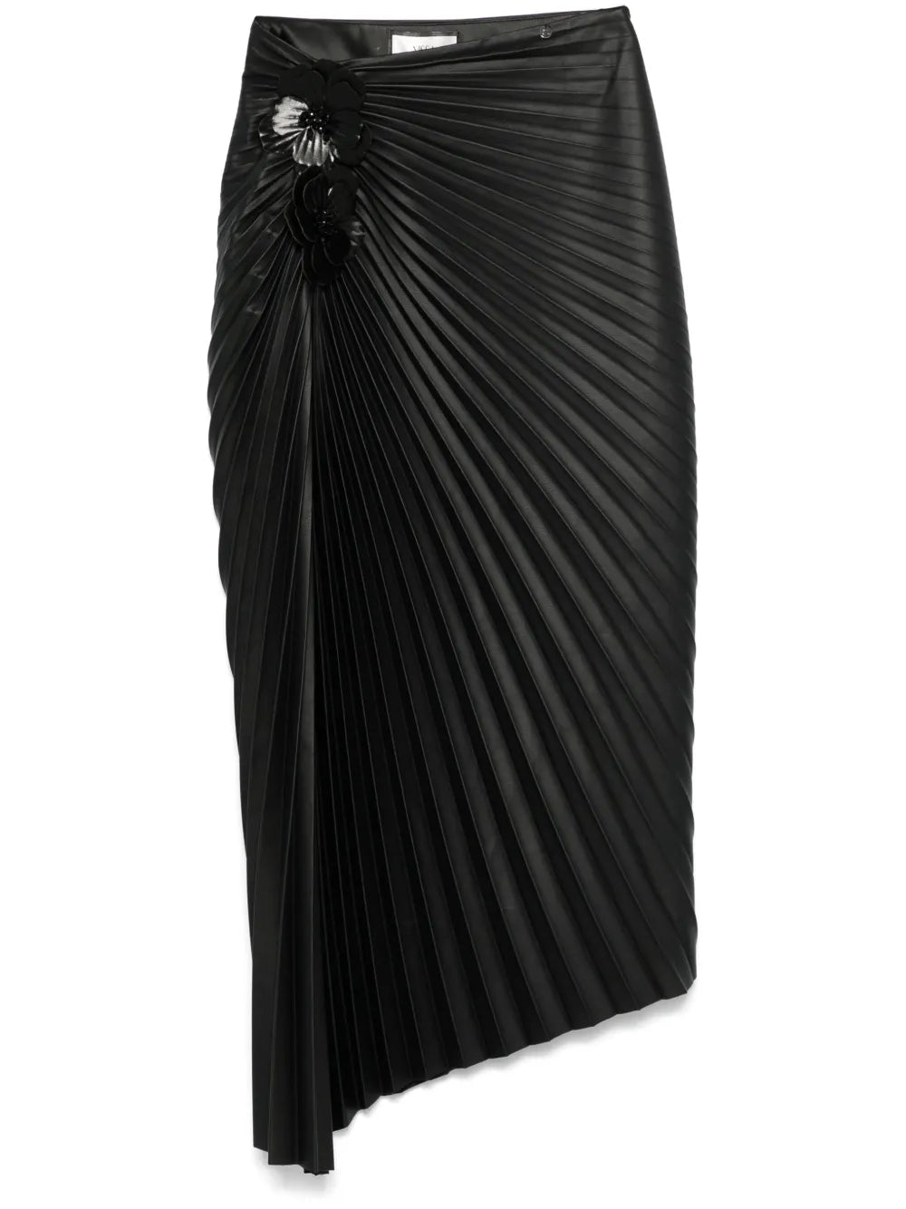 Pleated Midi Skirt
