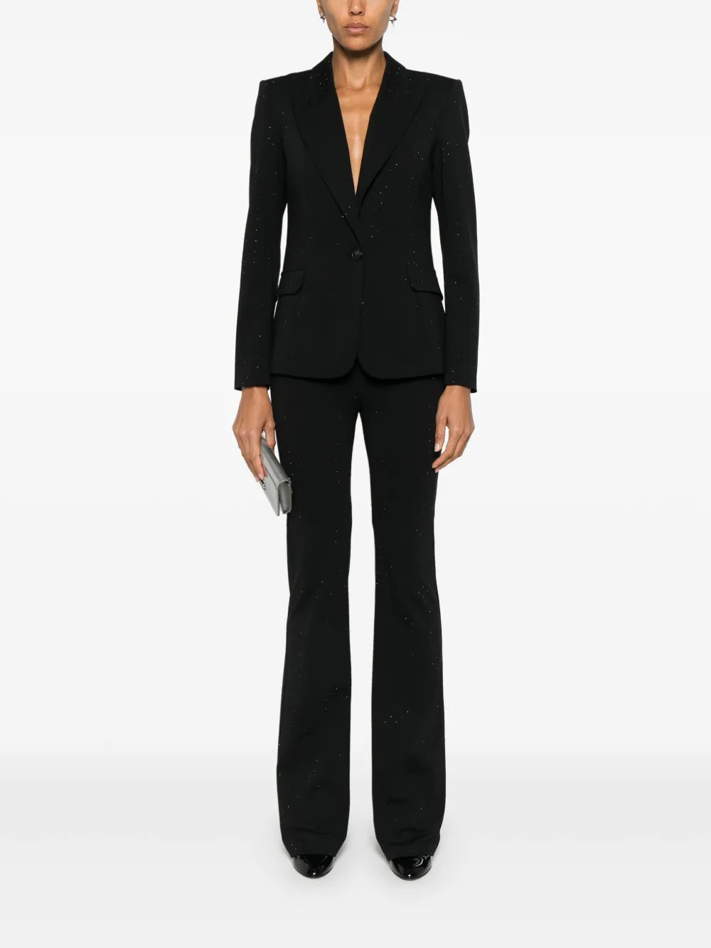 Crystal-Embellished Trousers