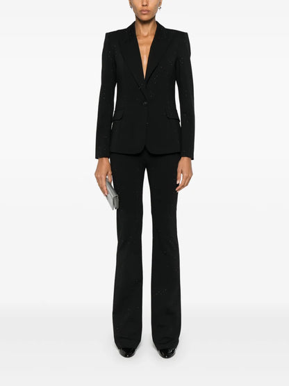 Crystal-Embellished Trousers