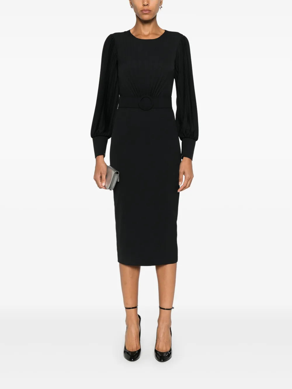 Belted Midi Dress