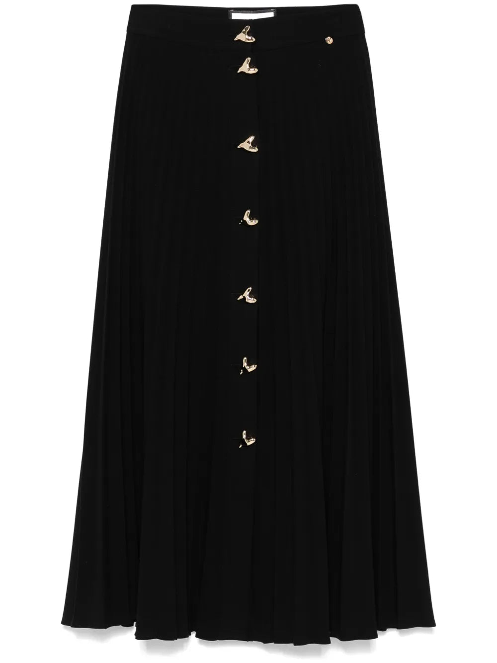 Pleated Midi Skirt