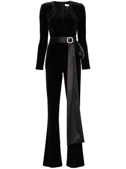 Glitter-Detail Jumpsuit