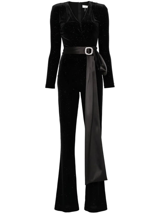 Glitter-Detail Jumpsuit