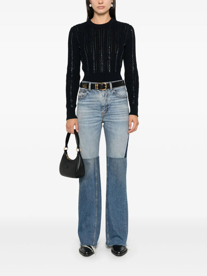 Sequin-Detailing Sweater