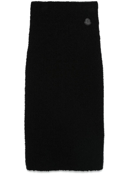 Bouclé Midi Skirt