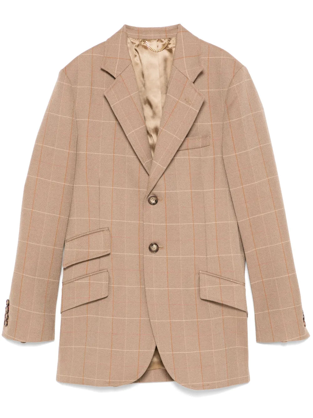 Checked Blazer