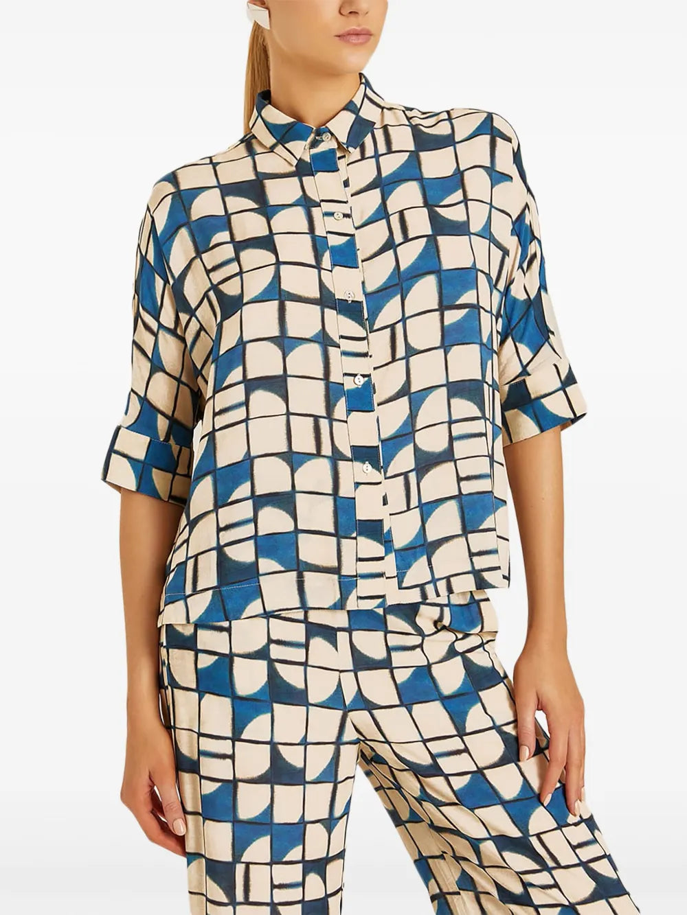 Cascais-Print Shirt