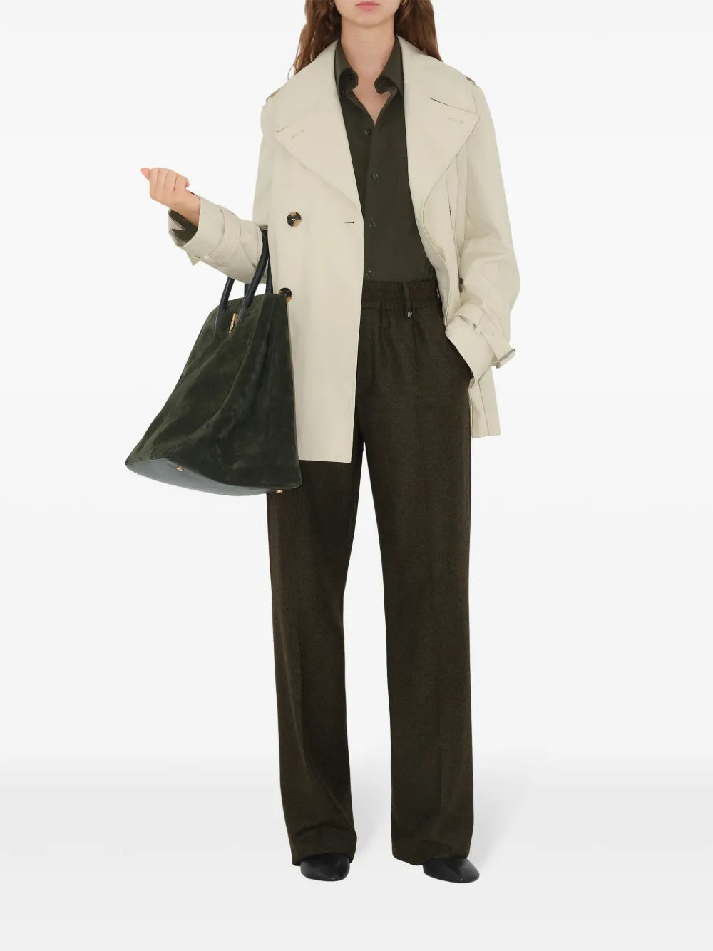 Double Breasted Trench Coat