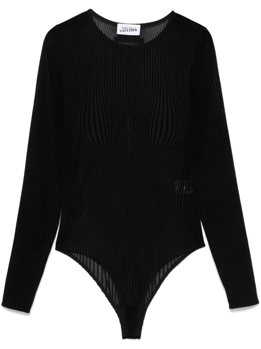 The Morphing Pinstripe Bodysuit