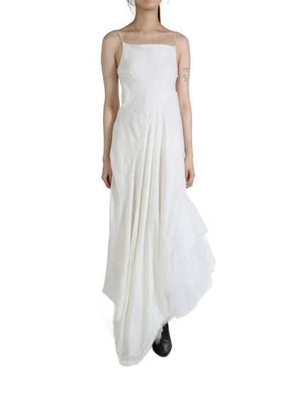 Combi Panneau Tulle Godiva Maxi Dress