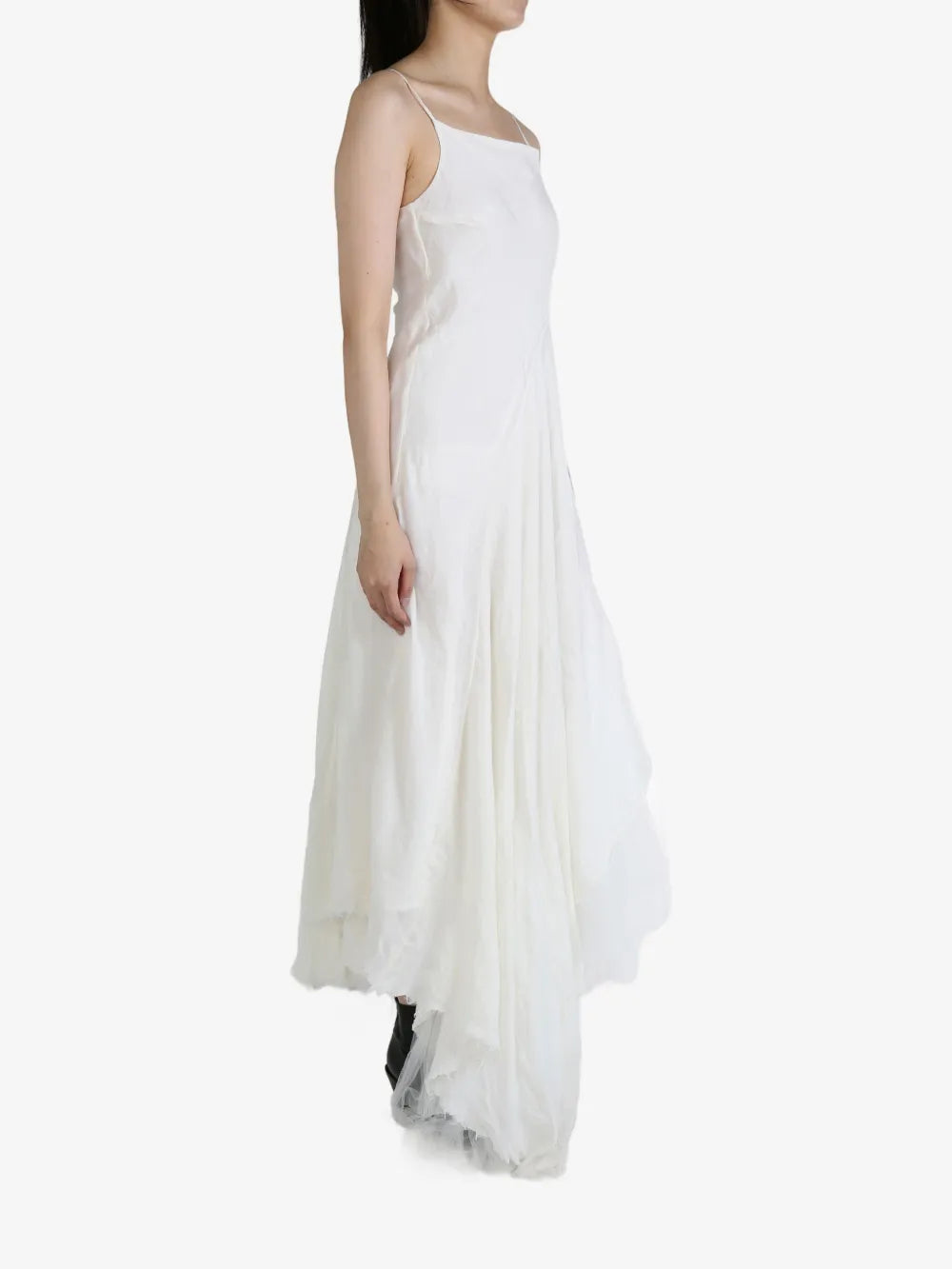 Combi Panneau Tulle Godiva Maxi Dress