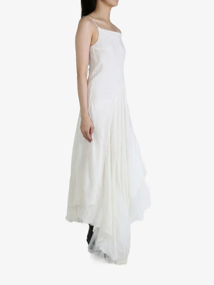 Combi Panneau Tulle Godiva Maxi Dress