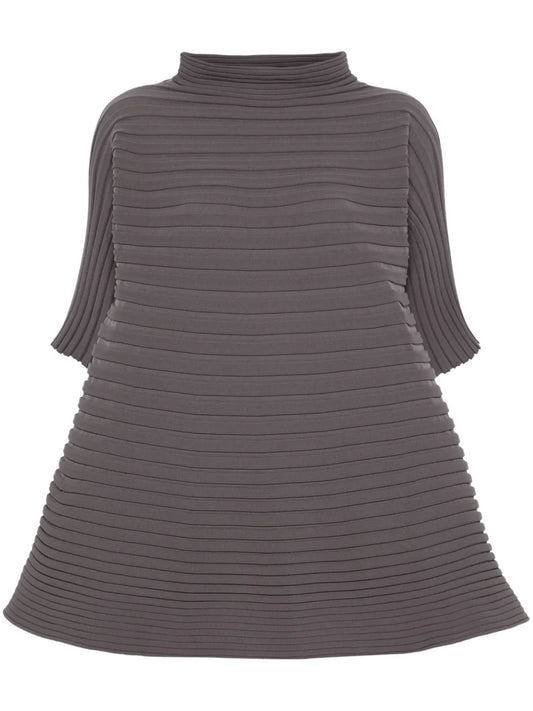 Ribbed-Knit Top