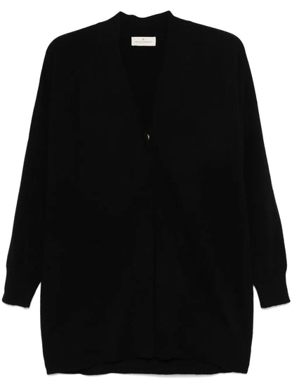 Ribbed-Knit Cardigan