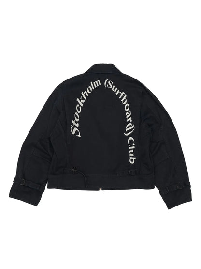 Logo-Print Cotton Jacket